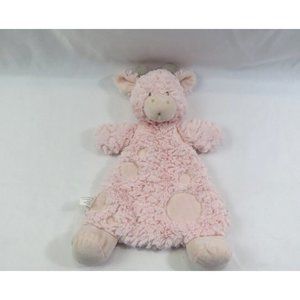 Demdaco Gracie Giraffe Rattle Blankie Plush Lovey Baby Security Blanket Cozies